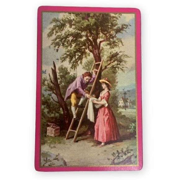 Congress Boxed Bridge Set Vintage Bridge Score Pad Book Bicycle Card Tray Bundle - Picture 9 of 16